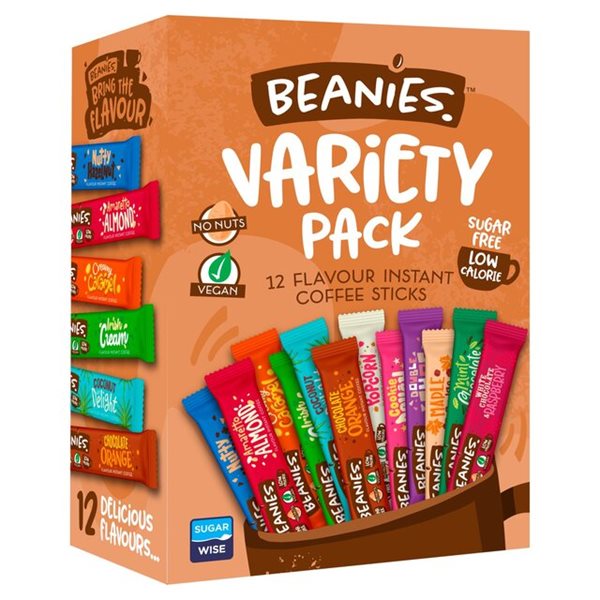 Beanies 12 Flavour variety pack